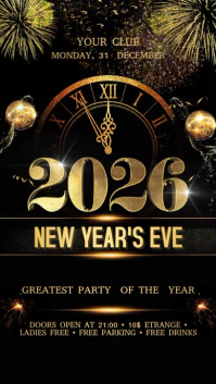 New Year Instagram Story template