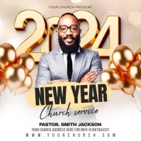 New year Instagram Post template