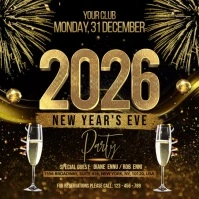2026 New Year Instagram-bericht template