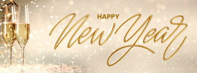 New Year Facebook Cover Photo template