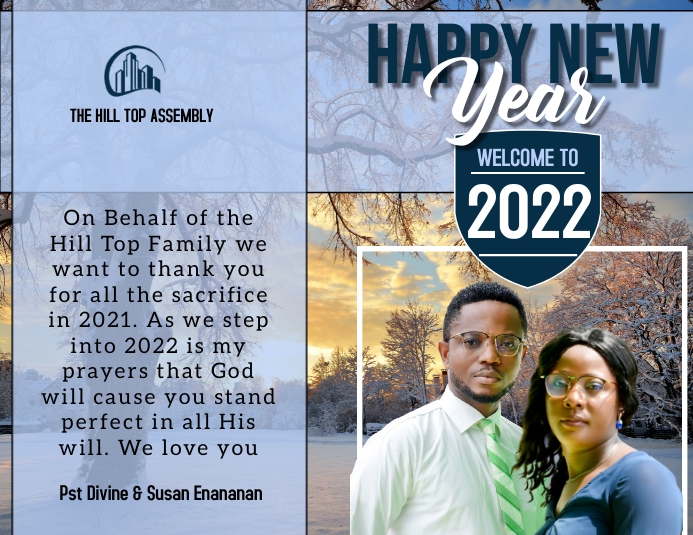 NEW YEAR Flyer (US Letter) template