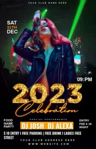 new year Tabloid (Таблоид) template