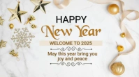 New year Presentation (16:9) template