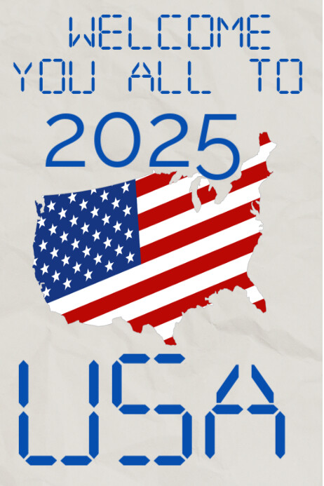 New year Poster template