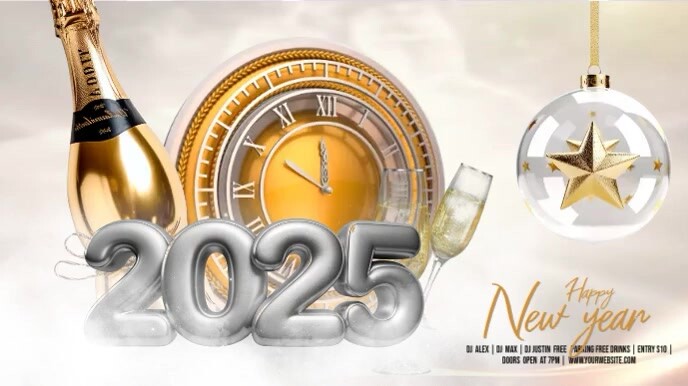 New year digital display Template | PosterMyWall