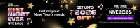 New Year Eve 2026 Banner Ad Template Isikhangiso seSoundcloud