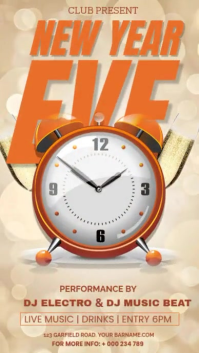 new year eve 2026 Instagram Story template