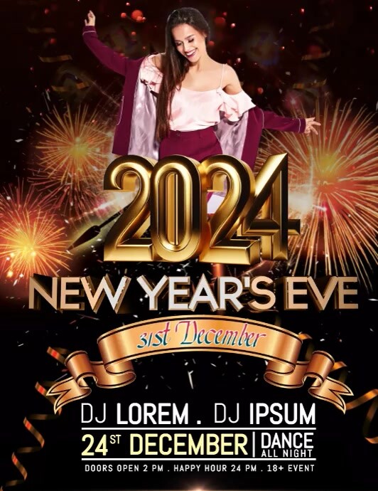 new year eve Template | PosterMyWall