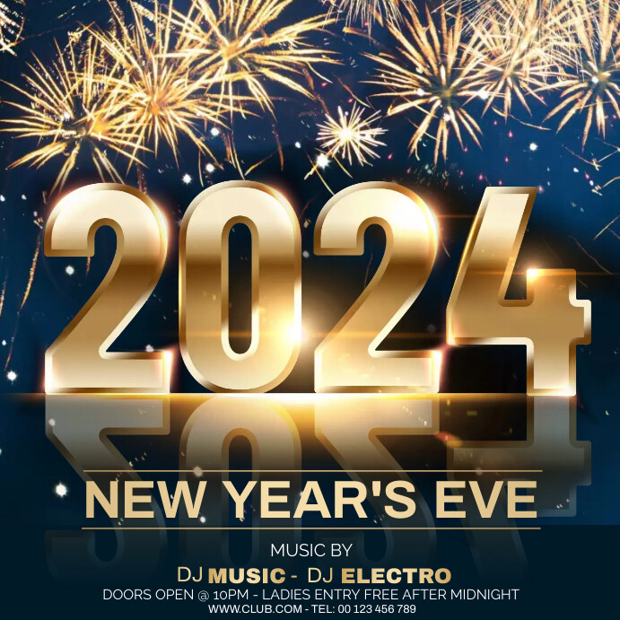 new year eve Template | PosterMyWall
