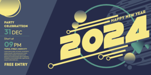 New Year Eventbrite banner template