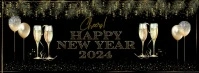 New Year Facebook Cover Photo template