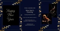 New Year Flyer Anuncio de Facebook template