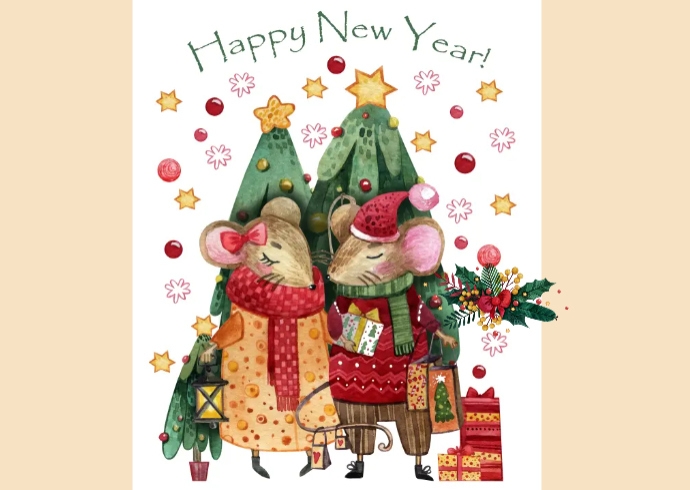 Happy Christmas 2021 Funny Postcard New Year Funny Mouse In Sweaters And Scarfs Template Postermywall Happy Christmas 2021 Funny Postcard New Year Funny Mouse In Sweaters And Scarfs Template Postermywall
