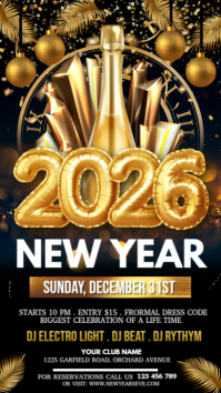 new year instagram story, new year 2025, 2025 template