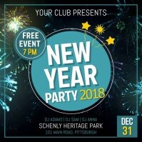 Customize 1 940 New Year Video Templates Postermywall