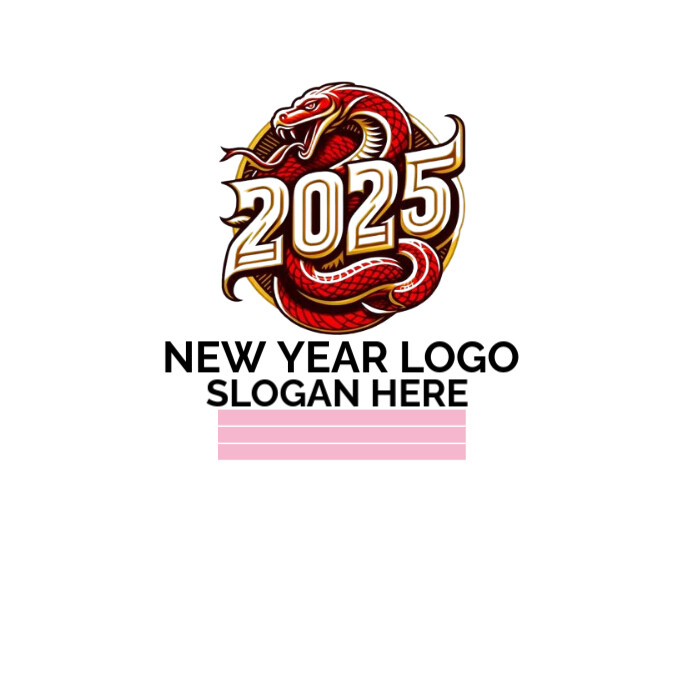 NEW YEAR LOGO template