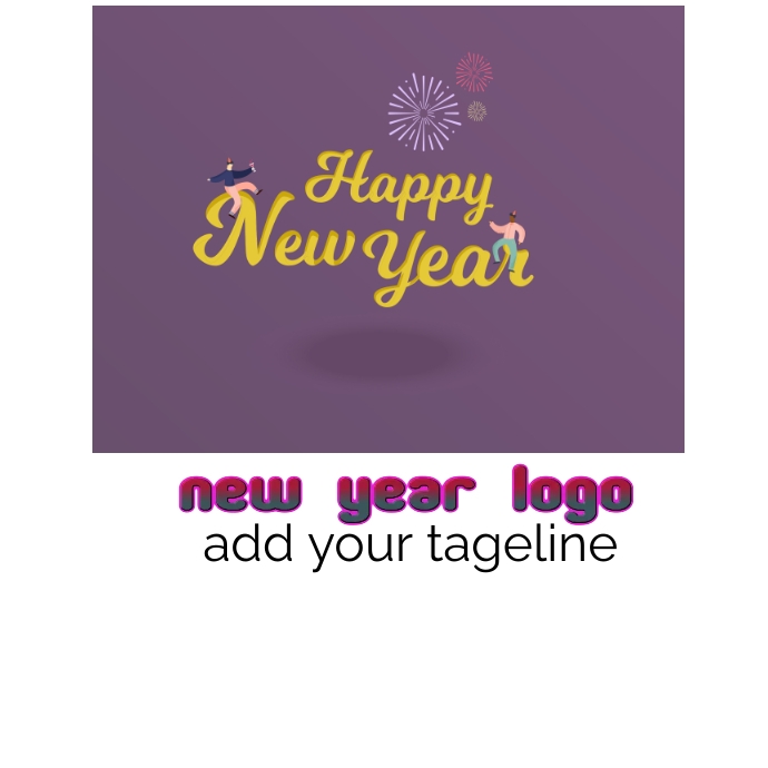 new year logo Template | PosterMyWall