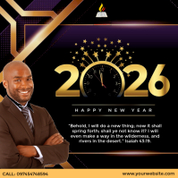 hello new year Template | PosterMyWall