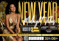 New Year Midnight Vibes A4 template