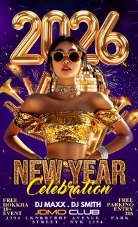 new year party US Legal template