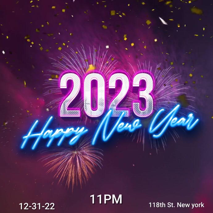 Copy of new year party | PosterMyWall