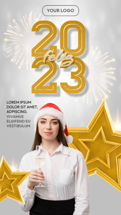 New Year Party Instagram-verhaal template