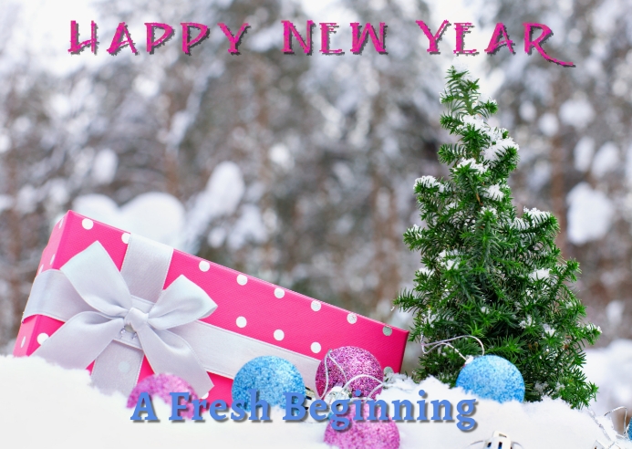 2017 happy new year greeting vector image New Year Postcard Template | PosterMyWall