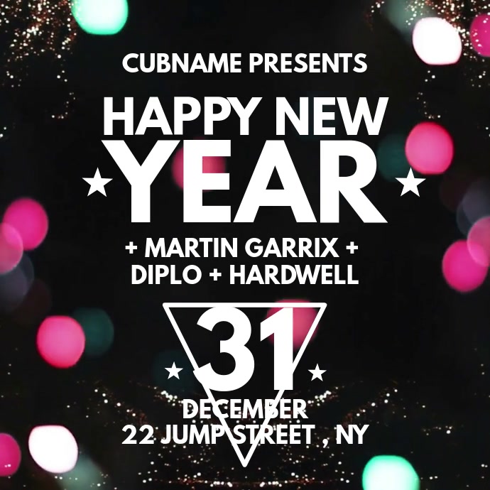 new year poster Template | PosterMyWall