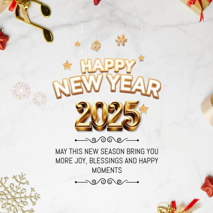 new year prayer wish Instagram Post template