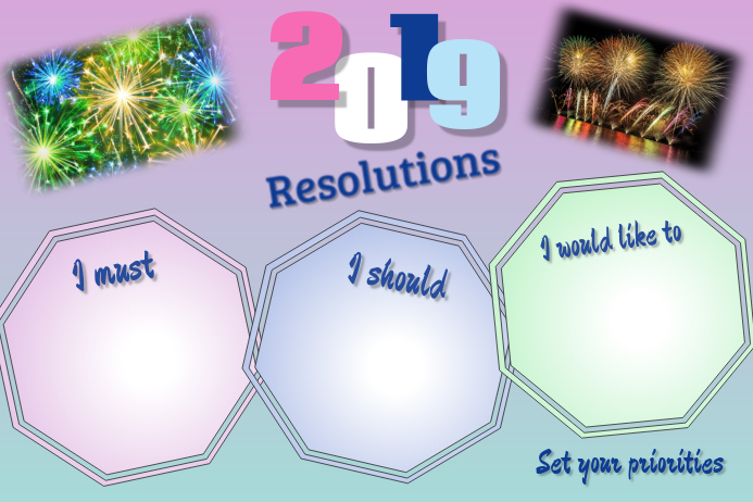 Copy of New Year Resolutions | PosterMyWall