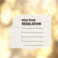 New Year Resulation Ad Template | PosterMyWall