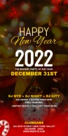 New Year Roll Up Banner Template