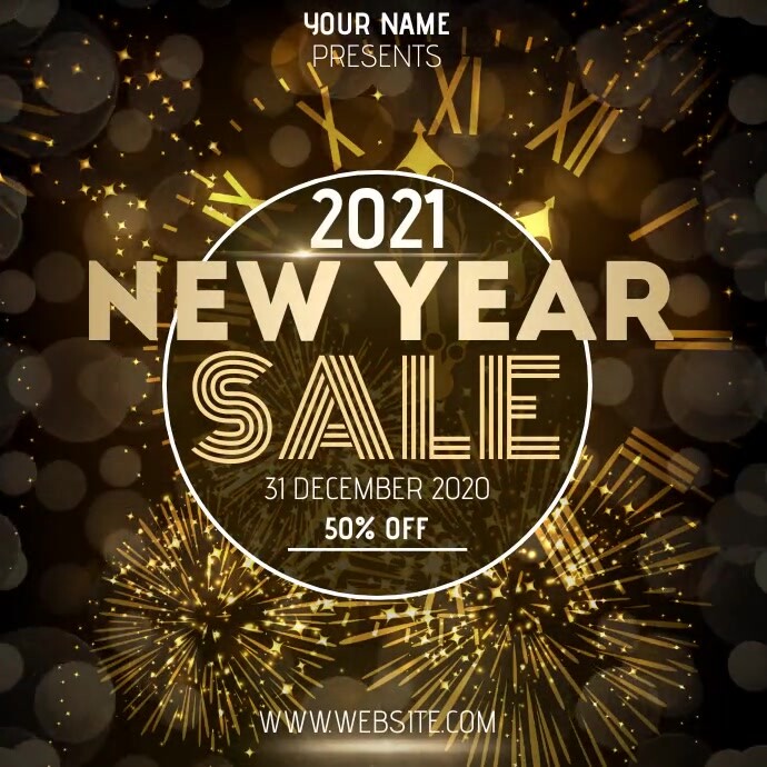 New Year Sale New Year Sale Ad Social Media Template Postermywall New Year Sale New Year Sale Ad Social Media Template Postermywall