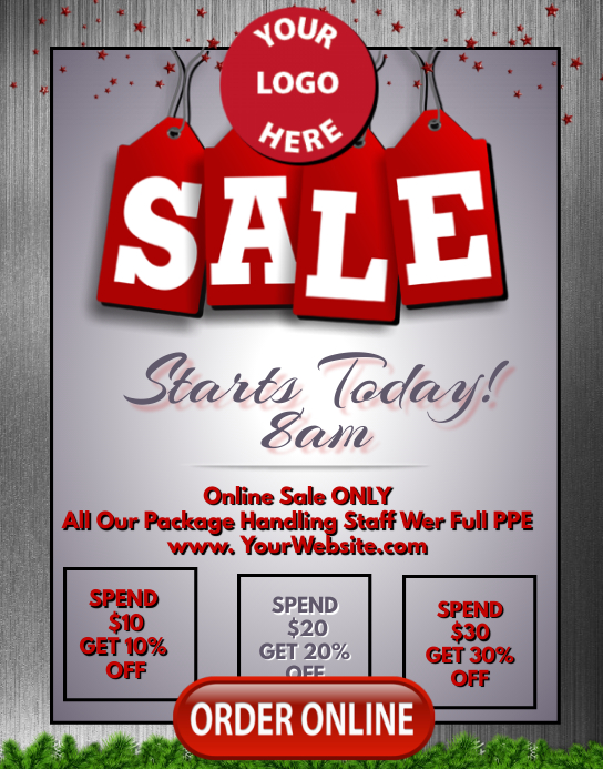 New Year Sale Template | PosterMyWall