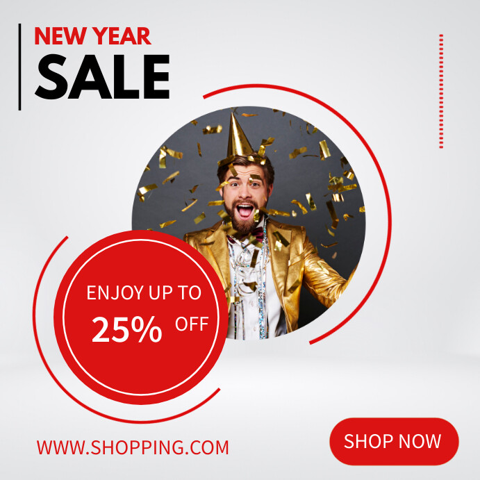 new year sale Template | PosterMyWall
