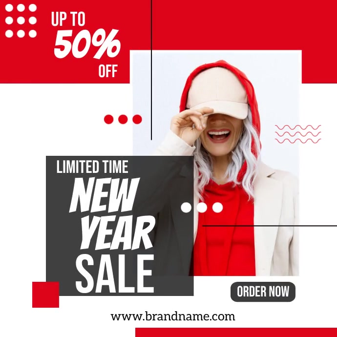 New Year Sale Template | PosterMyWall