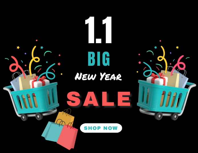 New Year Sale Flyer Template PosterMyWall