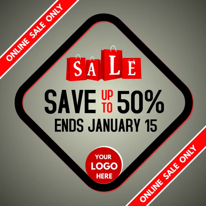 New Year Sale Online Template | PosterMyWall