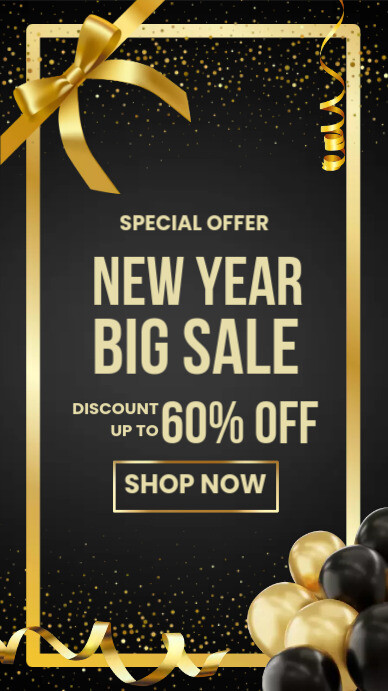new year sale template | PosterMyWall