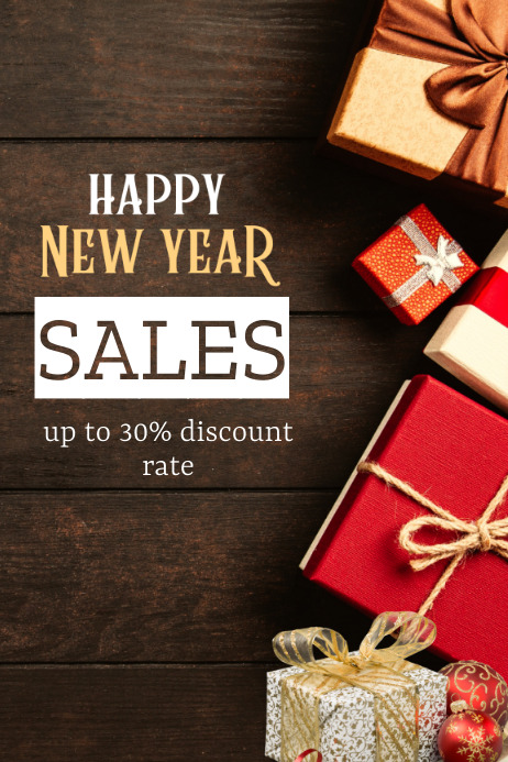 New Year Sales Template PosterMyWall
