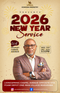 New year service ความกว้างแบบครึ่งหน้า template