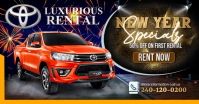 New Year Specials Rental Obraz udostępniany na Facebooku template