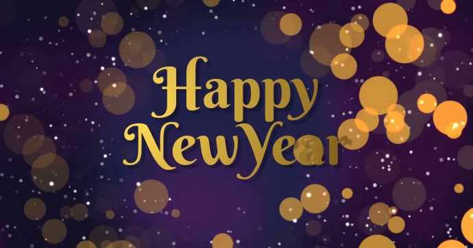 new year template Facebook Shared Image