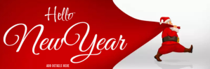 New Year Template Twitter Banner