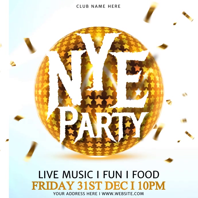 New Year Template PosterMyWall