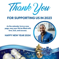 New year thanksgiving message template