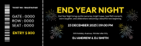 New Year Ticket Koptekst e-mail template