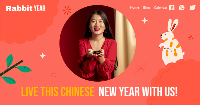 New Year Website Header Template | PosterMyWall