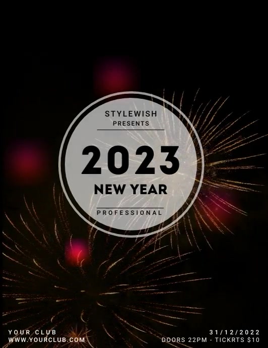 new year wish Template | PosterMyWall