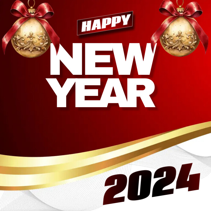 New Year Wish Template PosterMyWall